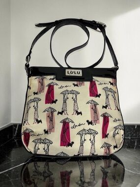Lulu by Lulu Guinness London City Street Shopping Crossbody Bag